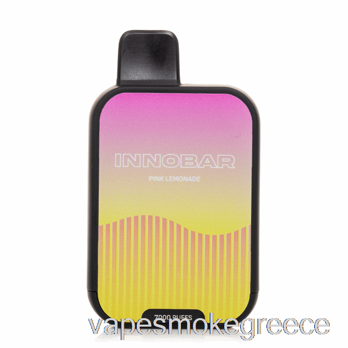 Vape Greece Innokin Innobar 7000 μιας χρήσης ροζ λεμονάδα